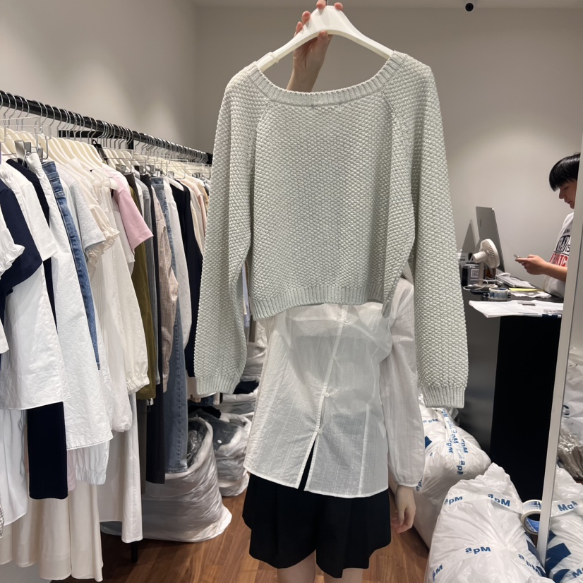 GABRIELLE直郵韓國代購㊣女裝新款熱賣時尚推薦休閑25春夏針織衫GABRIELLE針織衫
