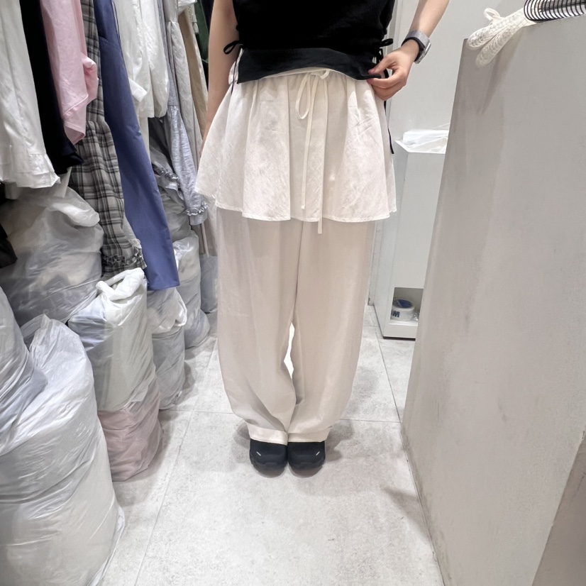 ASOME韓國直郵㊣女裝新品推薦人氣25春夏熱賣休閑時尚裙褲A.SOME裙褲圖色2