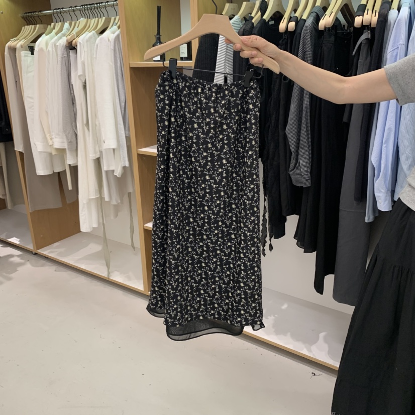 ALOT直郵韓國代購㊣女裝新品25春夏休閑時尚推薦半身裙中短裙A LOT半身裙/中短裙