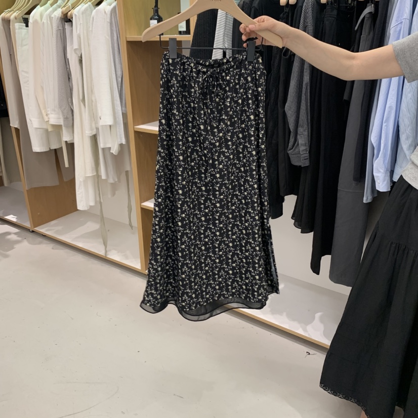 ALOT直郵韓國代購㊣女裝新品25春夏休閑時尚推薦半身裙中短裙A LOT半身裙/中短裙圖色2