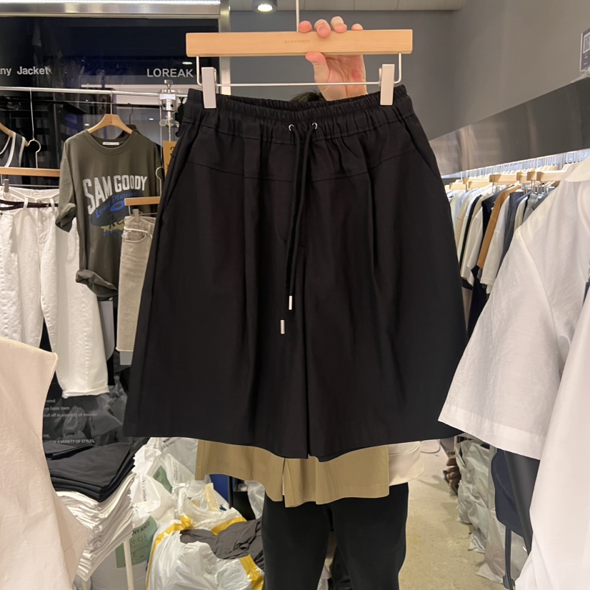 BANY ANCO韓國直郵㊣東大門實拍女裝新品25春夏時尚熱賣短褲BANY ANCO短褲圖色2