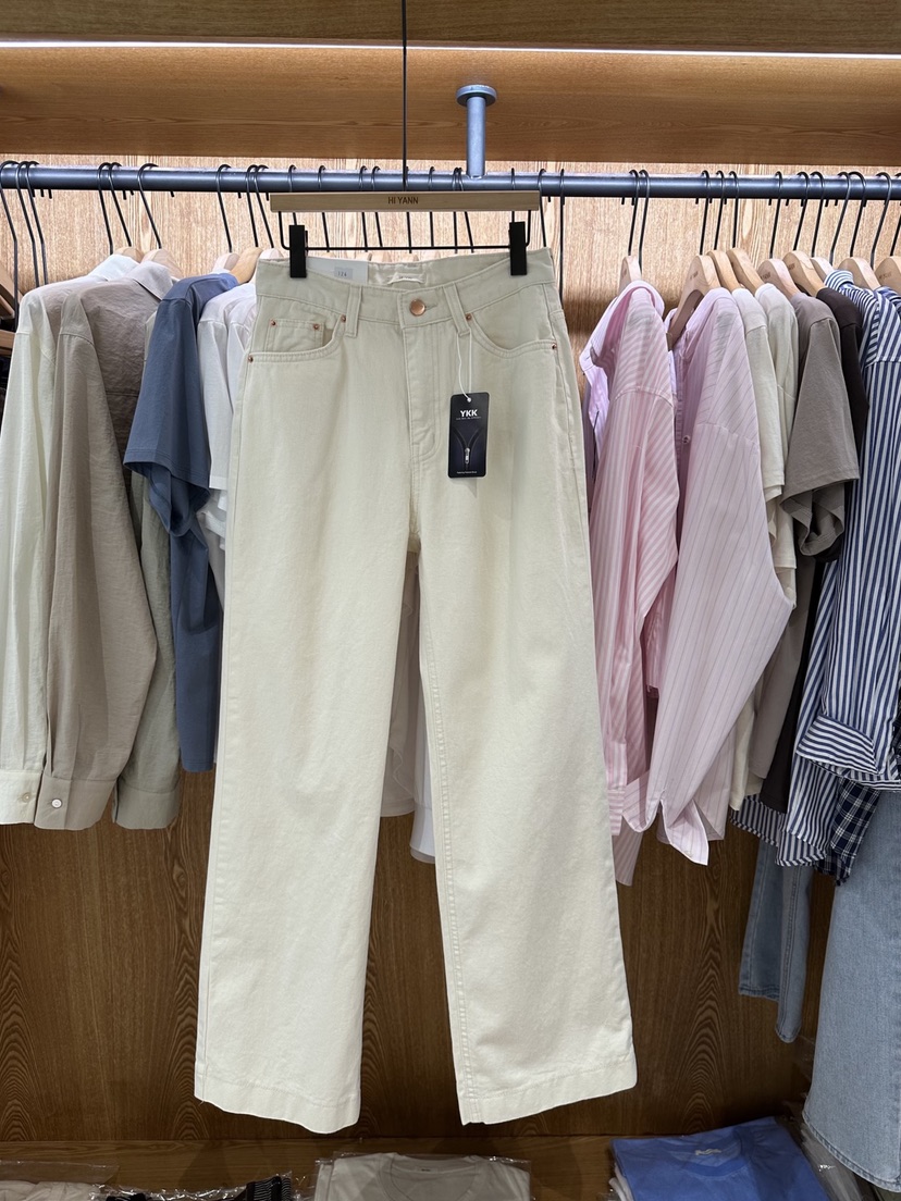 HI YANN韓國㊣直郵東大門代購女裝新品時尚推薦熱賣牛仔褲HI YANN牛仔褲