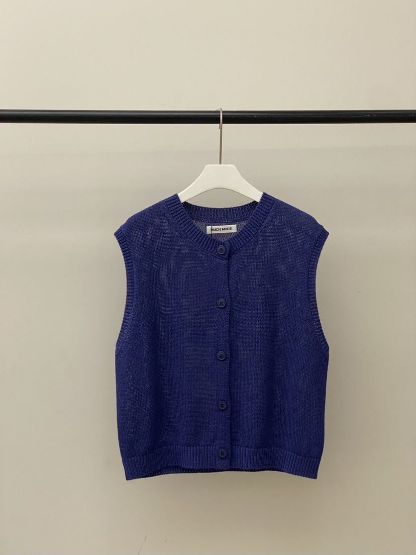 MUCH MORE韓國直郵㊣女裝新款休閑時尚人氣熱賣25春夏馬甲MUCH MORE馬甲圖色3