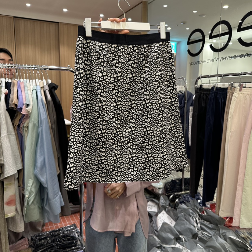 E/E/E韓國直郵㊣東大門實拍女裝新品推薦25春夏人氣時尚短裙E/E/E短裙