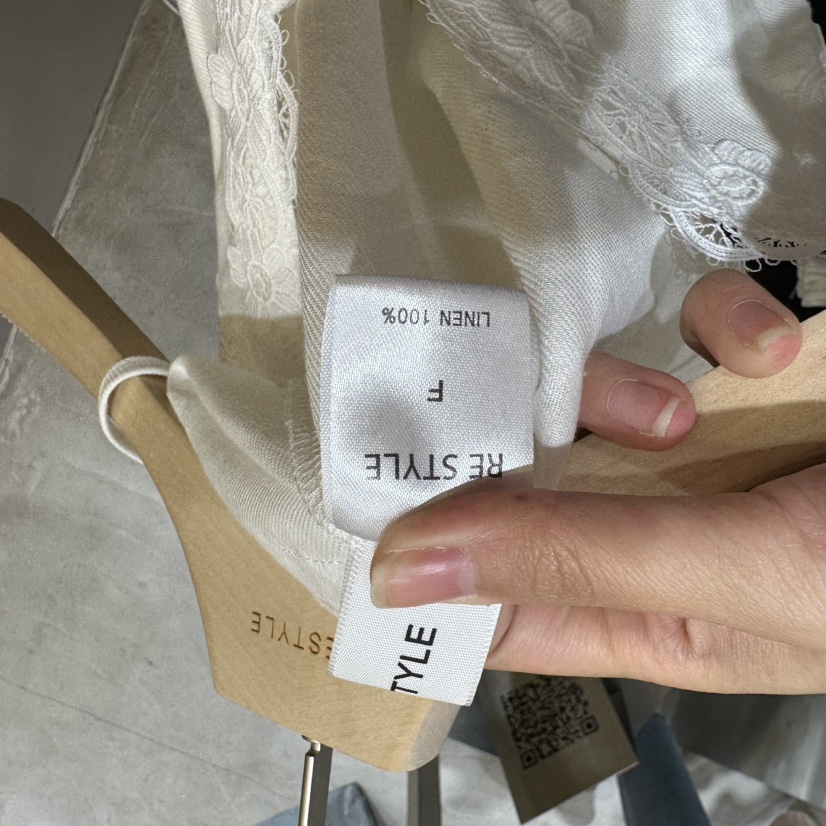 RE STYLE-Q韓國㊣直郵東大門代購女裝新品熱賣吊帶背心亞麻RE STYLE吊帶/背心