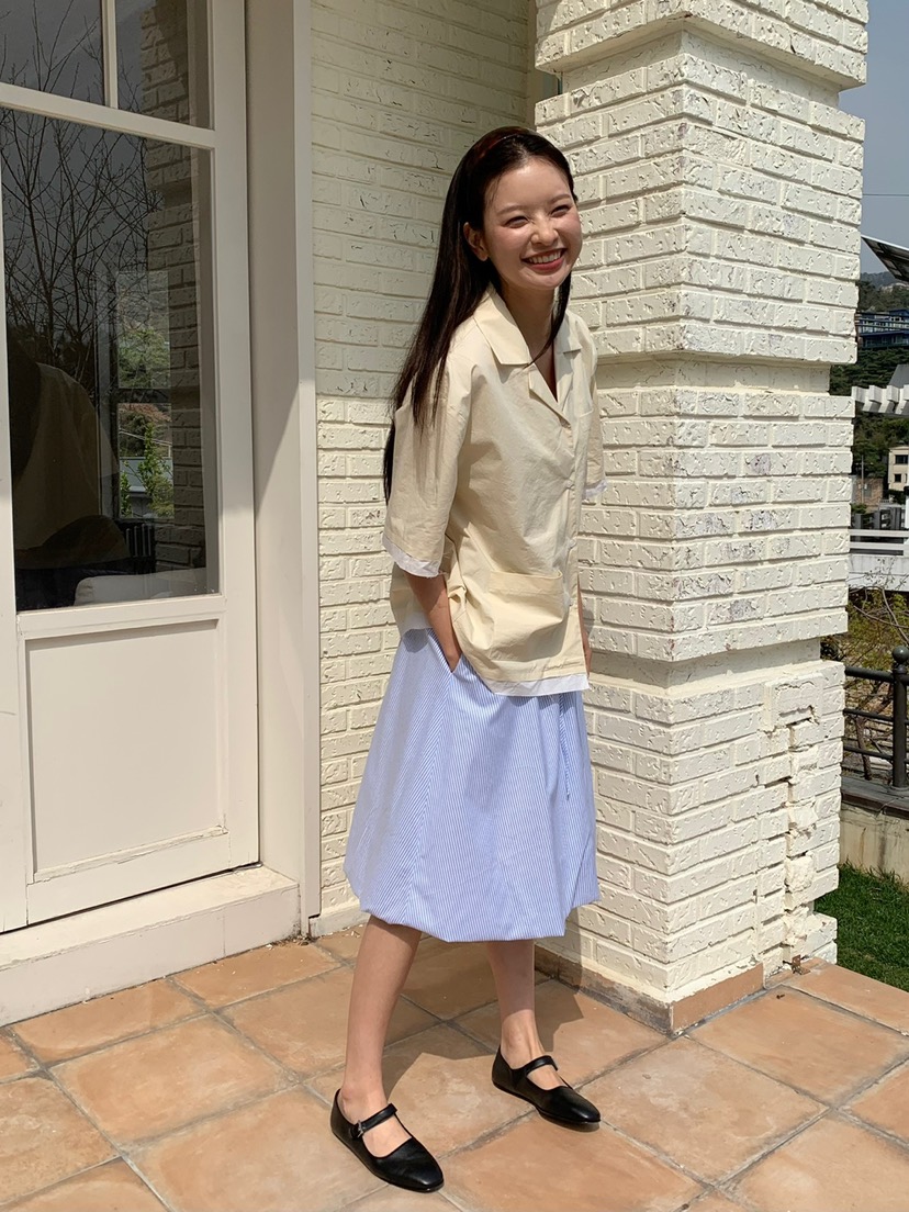LOVE MY SANTA韓國直郵㊣東大門實拍女裝新品25春夏推薦長裙Santa/LOVE MY SANTA長裙