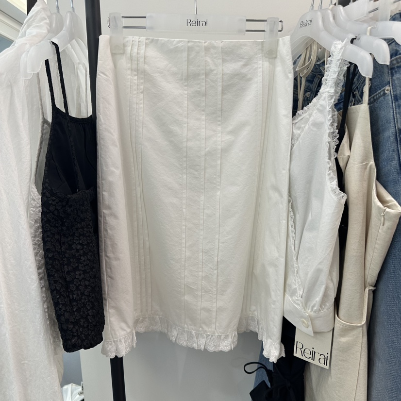 REIRAI直郵韓國代購㊣女裝新品休閑人氣熱賣時尚半身裙中短裙Reirai半身裙/中短裙