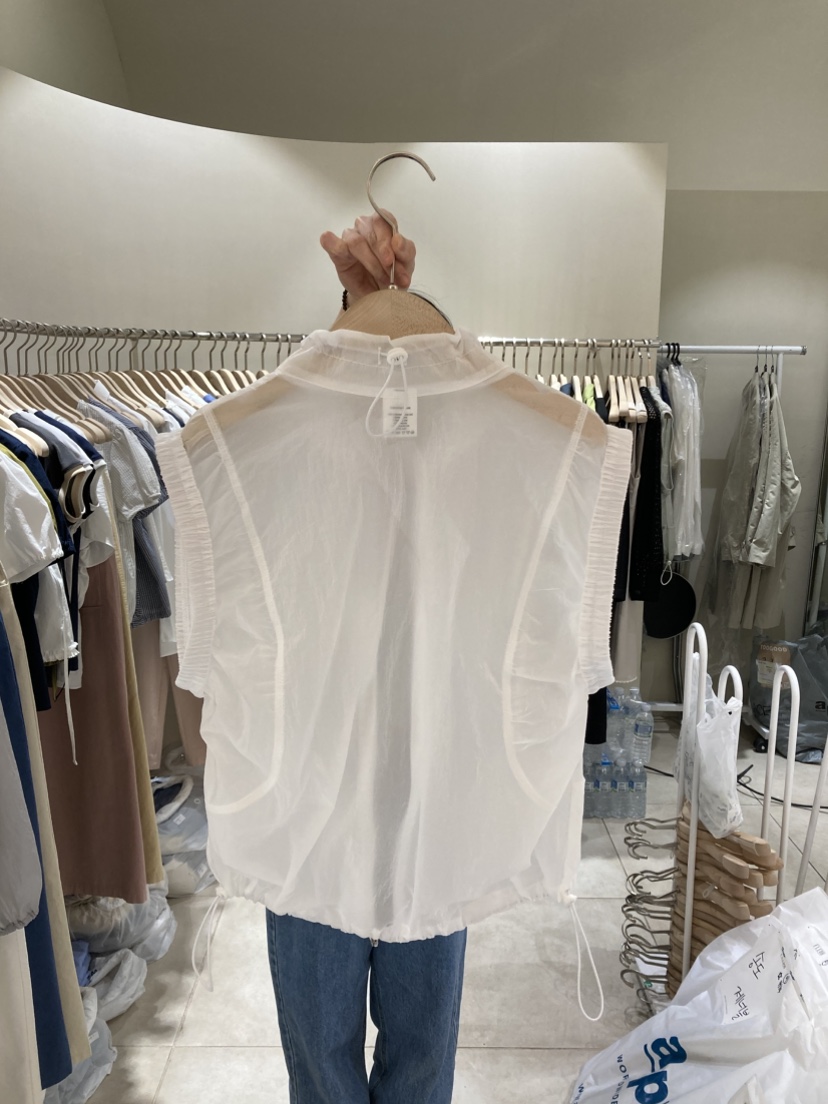 FLEUR-P直郵韓國代購㊣女裝新品休閑25春夏時尚熱賣推薦馬甲FLEUR馬甲