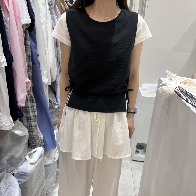 ASOME韓國直郵㊣女裝新品推薦休閑25春夏時尚人氣熱賣吊帶背心A.SOME吊帶/背心圖色2