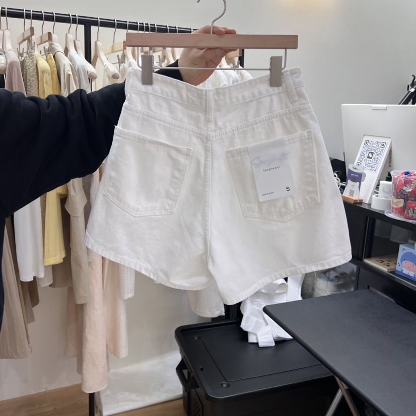 SPAGHETTI韓國㊣直郵東大門代購女裝新品25春夏人氣熱賣短褲spaghetti短褲