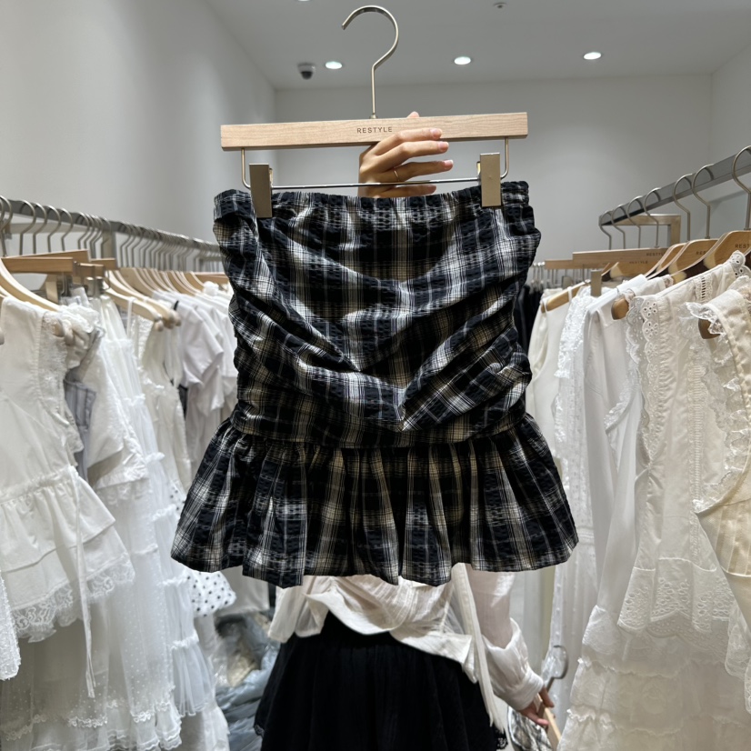 RE STYLE-Q韓國㊣直郵東大門代購女裝新款熱賣25春夏吊帶背心RE STYLE吊帶/背心圖色2