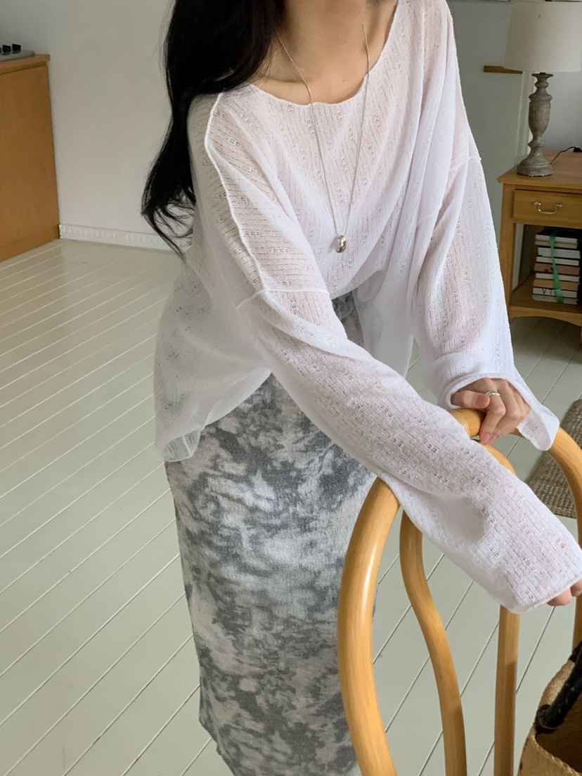 PLANTS ON GRAY韓國㊣直郵東大門代購女裝新款推薦針織衫PLANTS ON GRAY針織衫