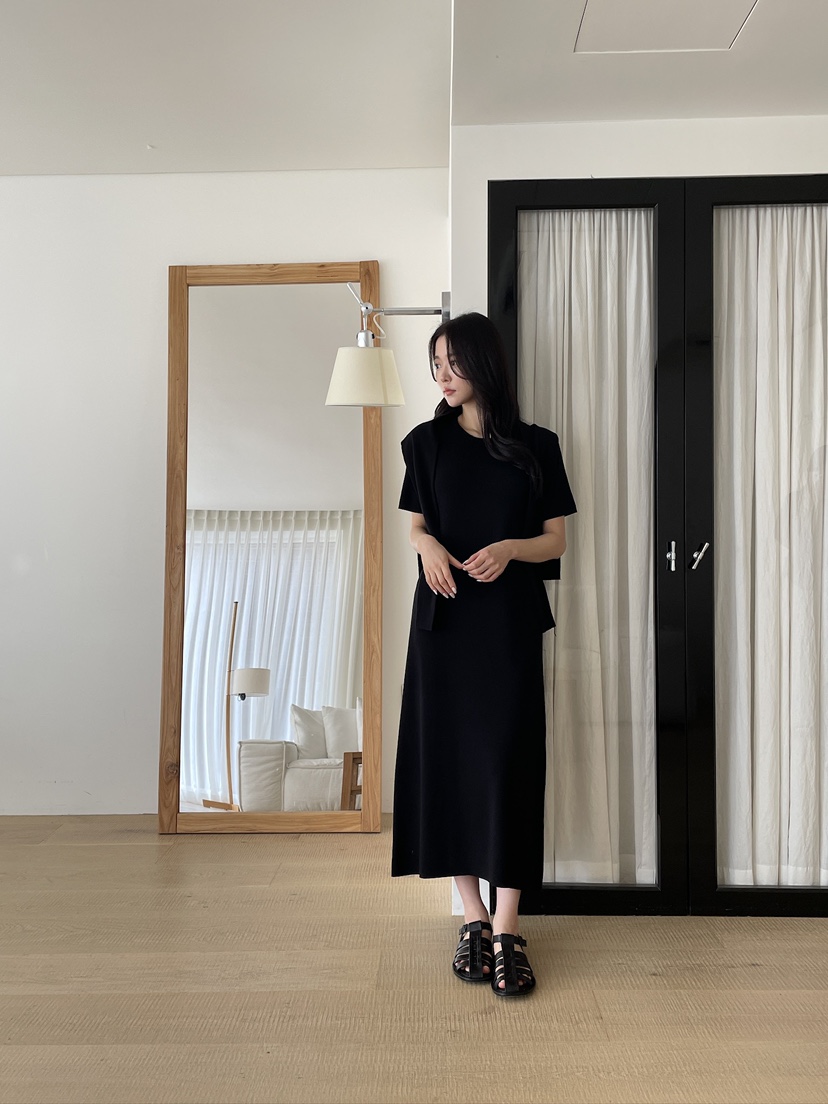MAYBEEN韓國㊣直郵東大門代購女裝新品25春夏推薦時尚套裝披肩MAYBEEN套裝