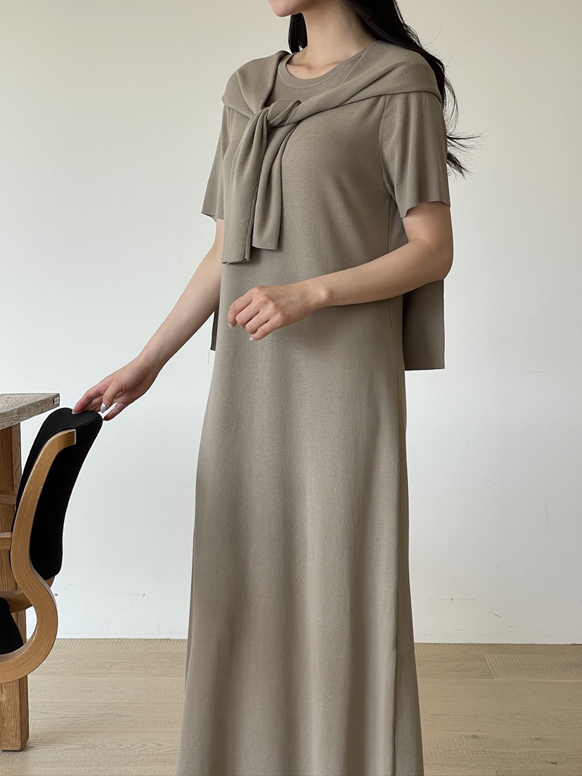 MAYBEEN韓國㊣直郵東大門代購女裝新品25春夏推薦時尚套裝披肩MAYBEEN套裝圖色2
