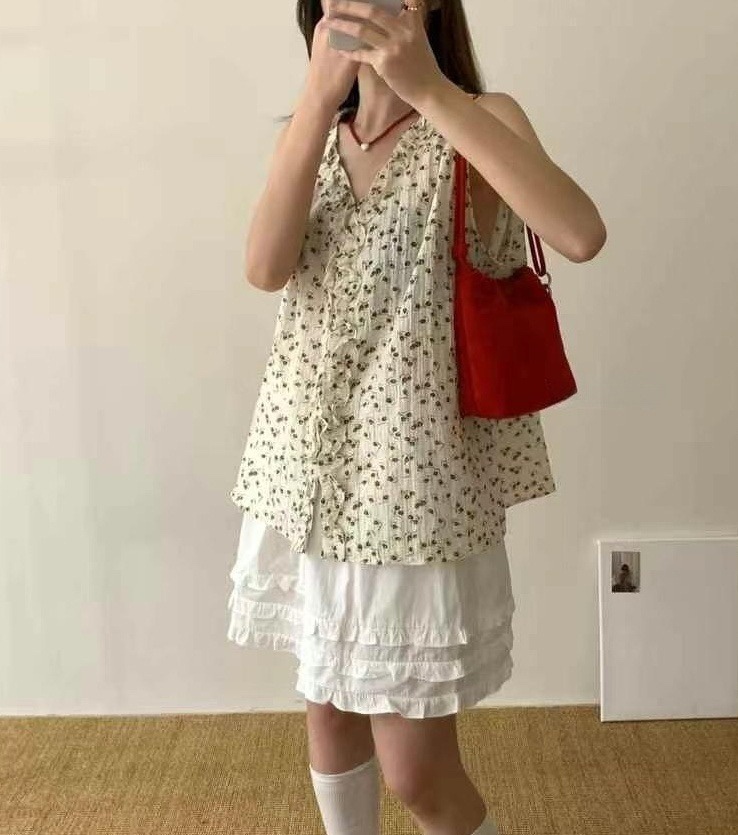 OLA韓國㊣直郵東大門代購女裝新款推薦休閑時尚25春夏襯衫蕾絲衫mellor/OLA襯衫/蕾絲衫