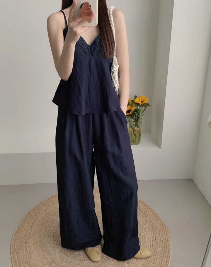 FEMME韓國直郵㊣女裝新款人氣時尚休閑推薦熱賣25春夏套裝兩件套FEMME套裝