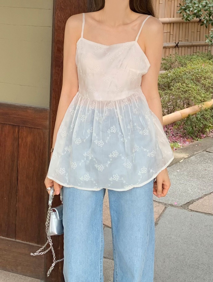 CRONG韓國㊣直郵東大門代購女裝新品熱賣休閑人氣推薦吊帶背心CRONG吊帶/背心