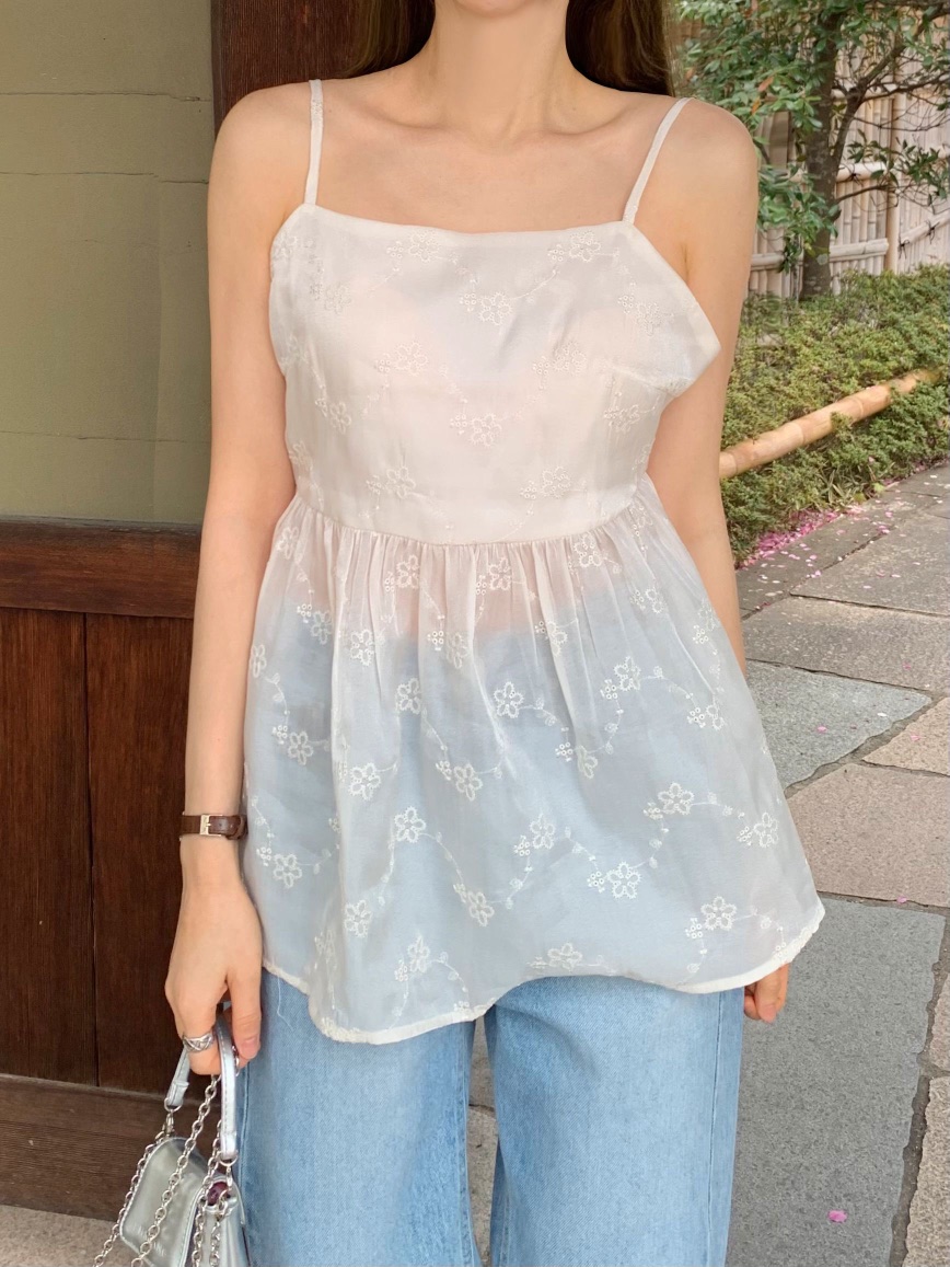 CRONG韓國㊣直郵東大門代購女裝新品熱賣休閑人氣推薦吊帶背心CRONG吊帶/背心