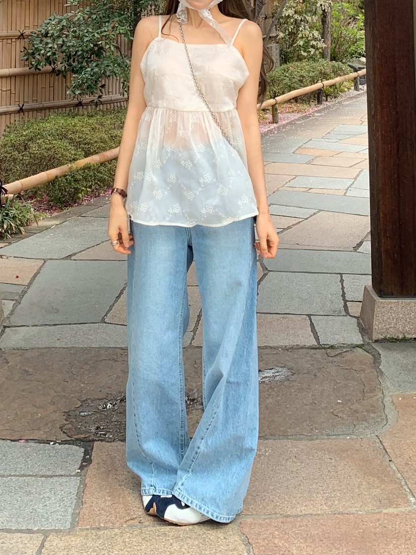 CRONG韓國㊣直郵東大門代購女裝新品熱賣休閑人氣推薦吊帶背心CRONG吊帶/背心