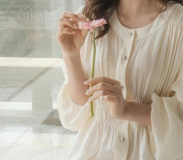 Eden-OT韓國㊣直郵東大門代購女裝新款25春夏時尚襯衫蕾絲衫Eden-OT襯衫/蕾絲衫