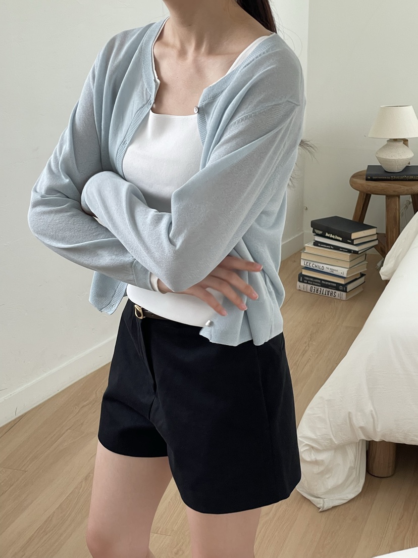 MAYBEEN直郵韓國代購㊣女裝新款推薦人氣時尚休閑針織衫開衫MAYBEEN針織衫