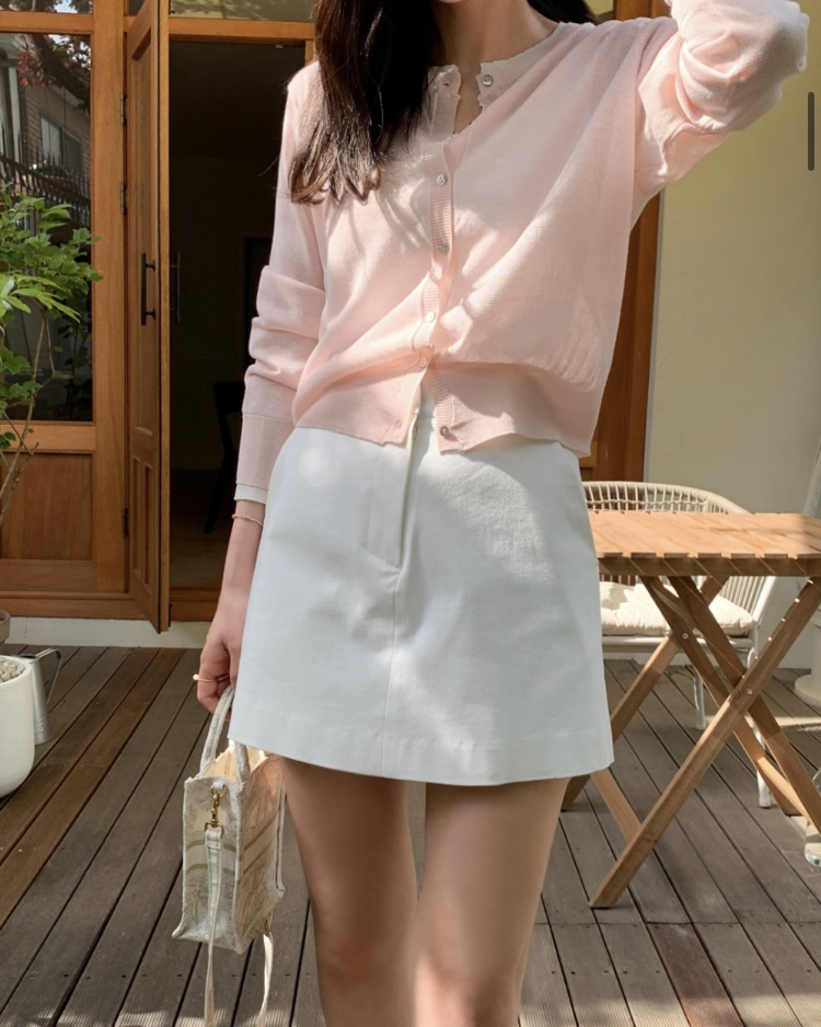 MAYBEEN直郵韓國代購㊣女裝新款推薦人氣時尚休閑針織衫開衫MAYBEEN針織衫