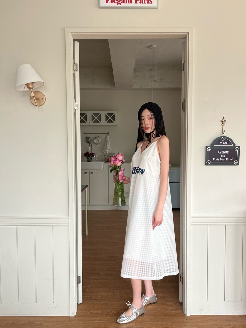 MAISONDEGLORY韓國直郵㊣東大門實拍女裝新品25春夏時尚連衣裙MAISON DE GLORY連衣裙