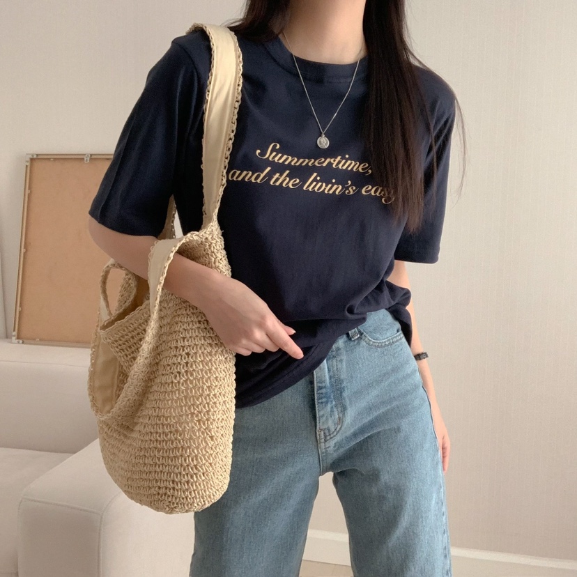 HELLO JINI韓國㊣直郵東大門代購女裝新品休閑時尚熱賣T恤HELLO JINIT恤