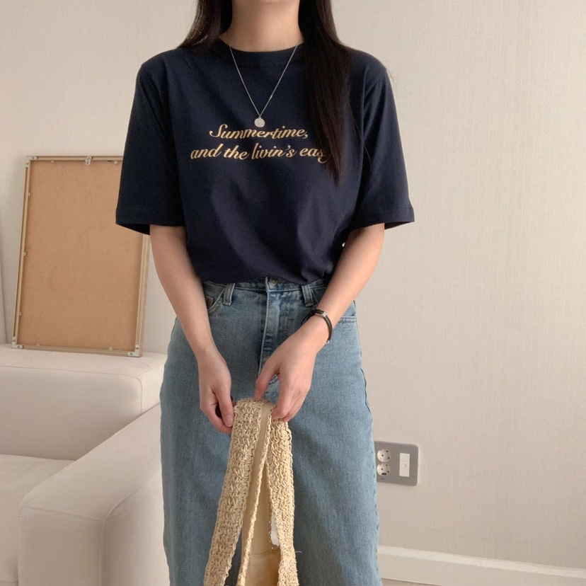 HELLO JINI韓國㊣直郵東大門代購女裝新品休閑時尚熱賣T恤HELLO JINIT恤