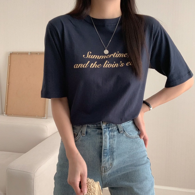 HELLO JINI韓國㊣直郵東大門代購女裝新品休閑時尚熱賣T恤HELLO JINIT恤