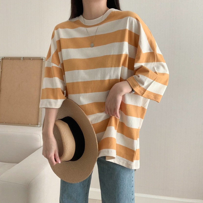 FROMJINI韓國㊣直郵東大門代購女裝新款時尚休閑熱賣25春夏T恤FROMJINIT恤圖色3