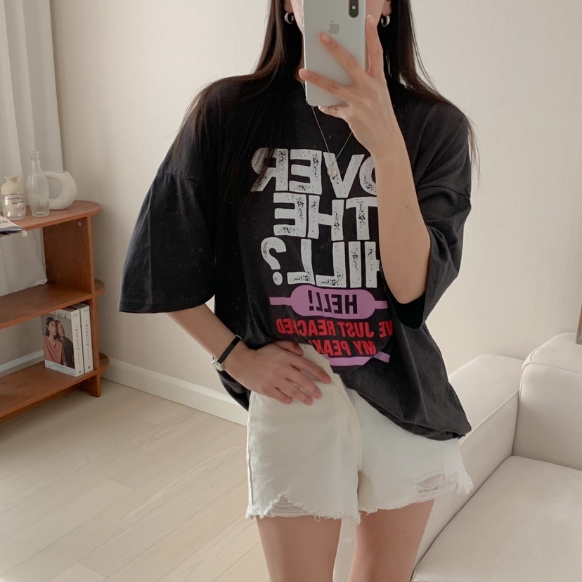 FROMJINI韓國直郵㊣女裝新品熱賣25春夏推薦人氣時尚休閑T恤FROMJINIT恤