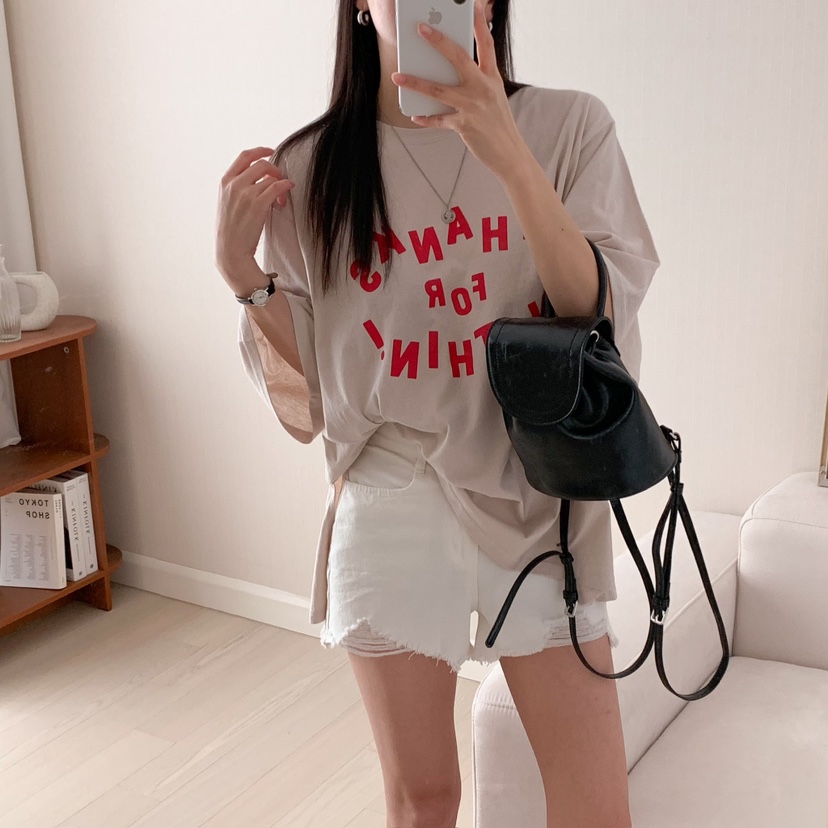FROMJINI韓國直郵㊣女裝新品時尚熱賣25春夏推薦人氣休閑T恤FROMJINIT恤