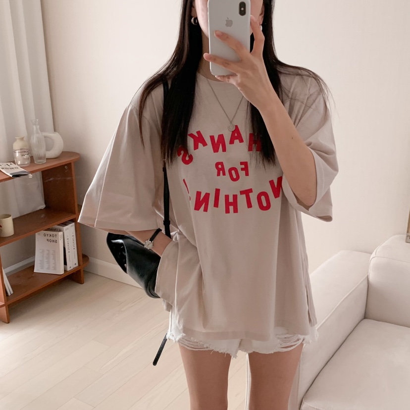 FROMJINI韓國直郵㊣女裝新品時尚熱賣25春夏推薦人氣休閑T恤FROMJINIT恤