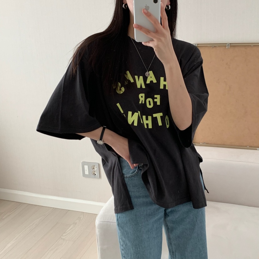 FROMJINI韓國直郵㊣女裝新品時尚熱賣25春夏推薦人氣休閑T恤FROMJINIT恤