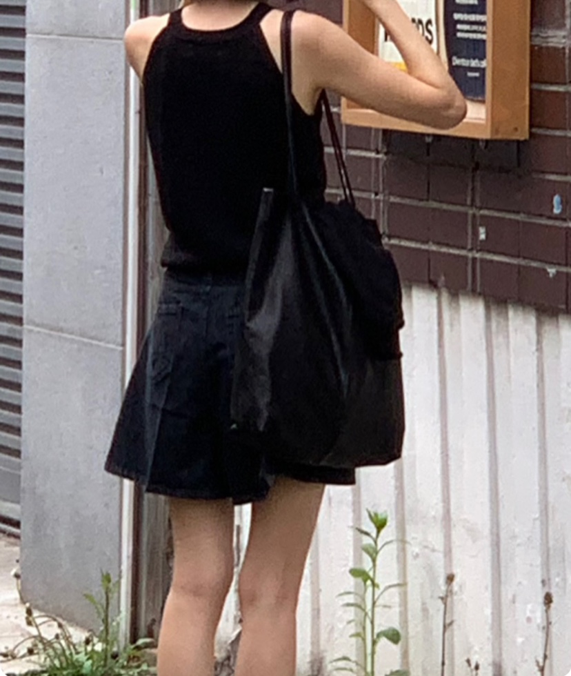 A Flan韓國直郵㊣女裝新款休閑時尚熱賣人氣推薦25春夏短褲AFN/A Flan短褲
