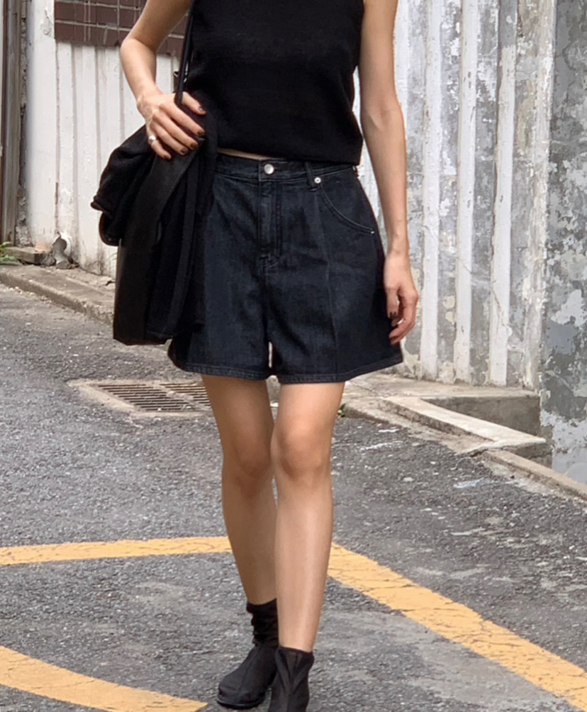 A Flan韓國直郵㊣女裝新款休閑時尚熱賣人氣推薦25春夏短褲AFN/A Flan短褲