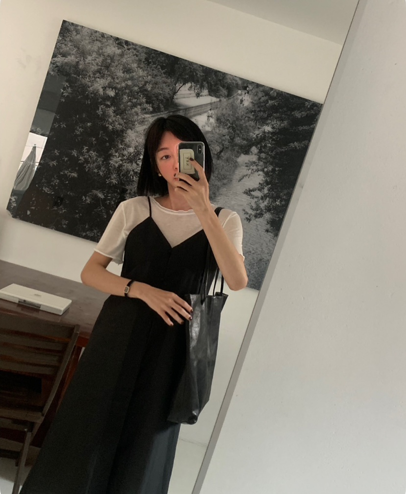 A Flan韓國㊣直郵東大門代購女裝新品25春夏推薦人氣連衣裙AFN/A Flan連衣裙