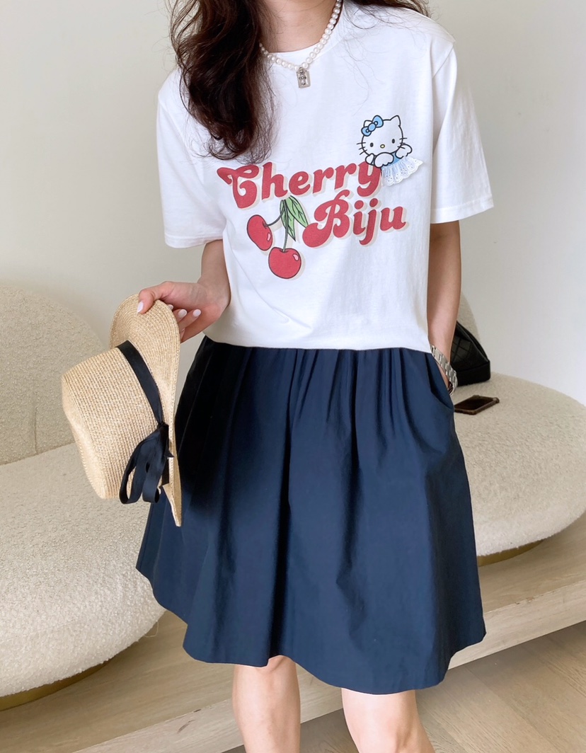 HANNA-A韓國直郵㊣東大門實拍女裝新品休閑熱賣人氣推薦短裙HANNA短裙