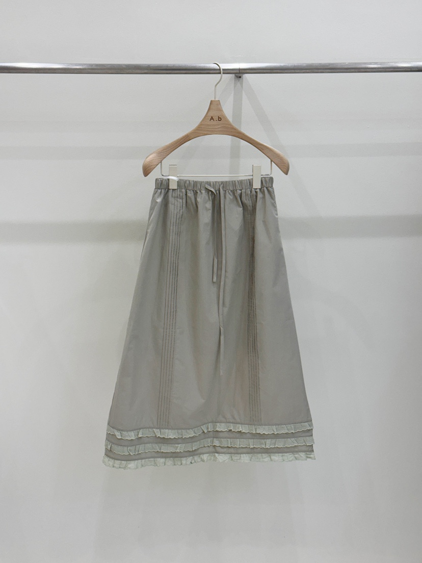 AUTUMN BEIGE PLUS韓國㊣直郵東大門代購女裝新款休閑長裙A.b/AUTUMN BEIGE長裙圖色2