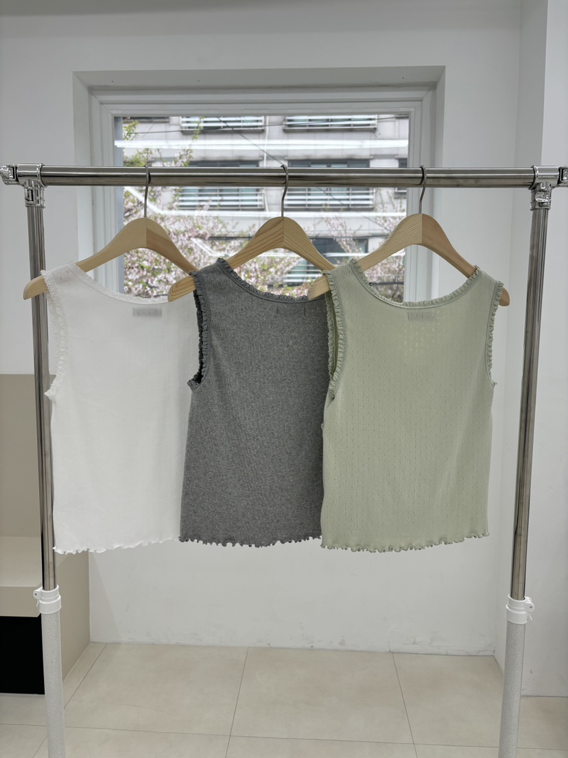 HOME GROUND直郵韓國代購㊣女裝新品熱賣休閑25春夏吊帶背心HOME GROUND吊帶/背心