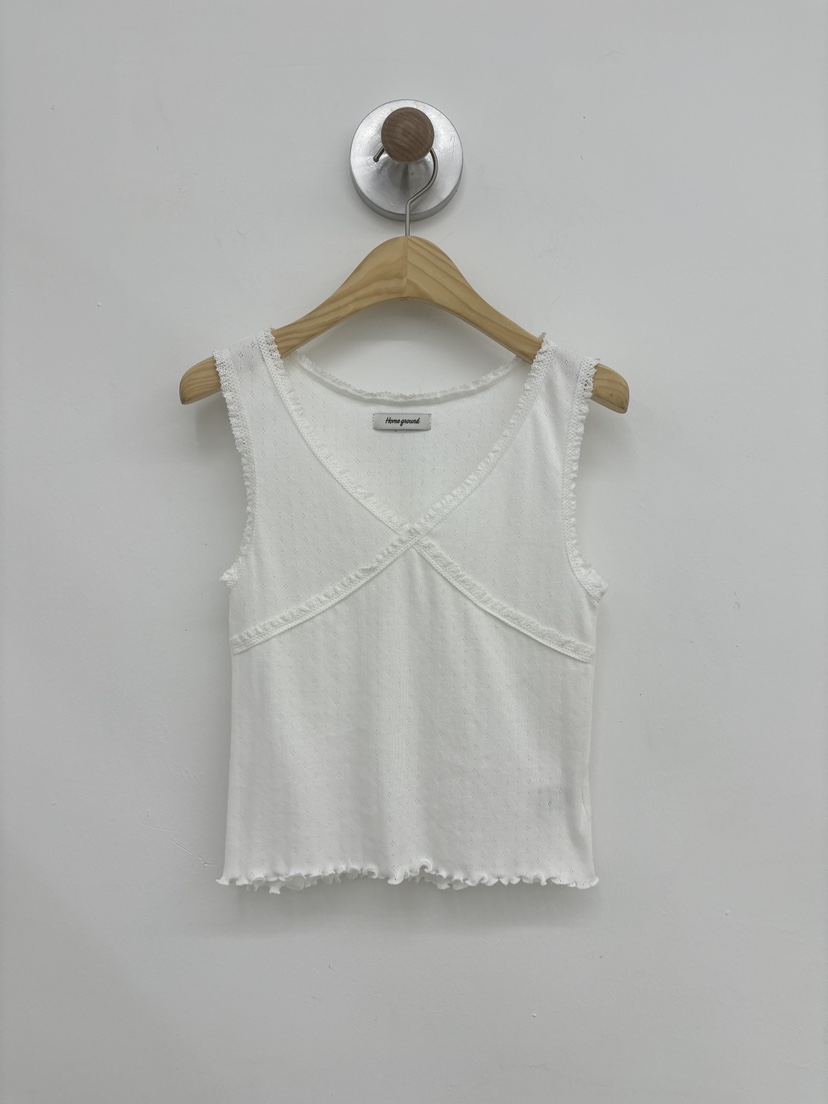 HOME GROUND直郵韓國代購㊣女裝新品熱賣休閑25春夏吊帶背心HOME GROUND吊帶/背心圖色3
