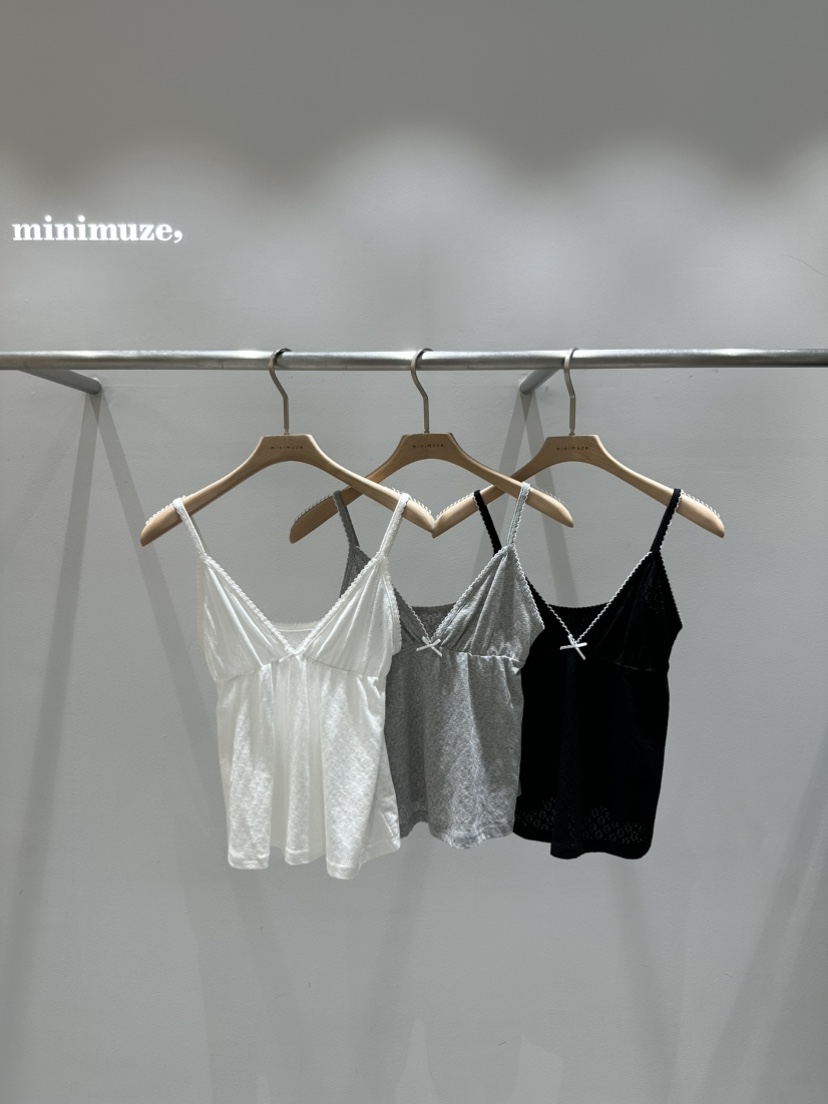 MINIMUZE韓國㊣直郵東大門代購女裝新款休閑時尚熱賣吊帶背心MINIMUZE吊帶/背心