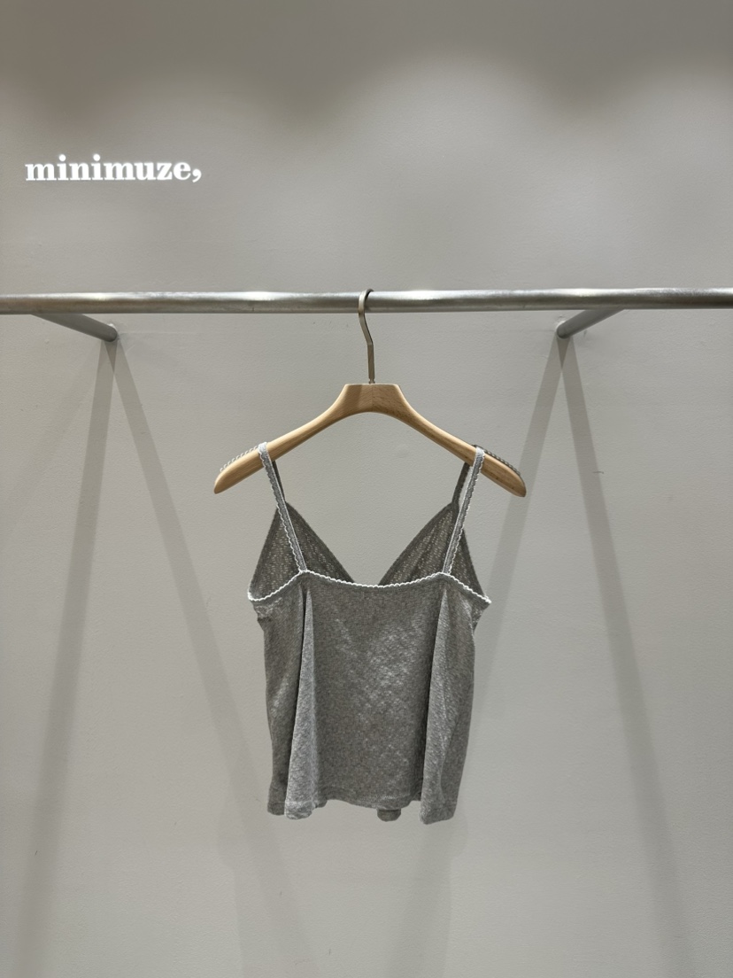 MINIMUZE韓國㊣直郵東大門代購女裝新款休閑時尚熱賣吊帶背心MINIMUZE吊帶/背心