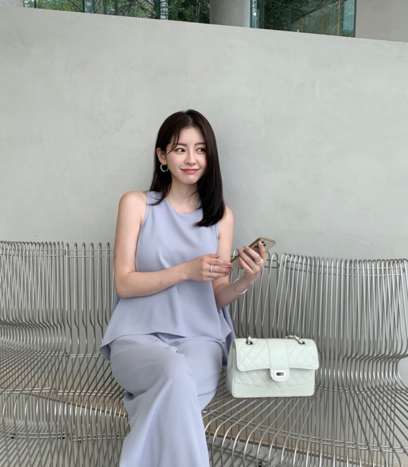 RIAH直郵韓國代購㊣女裝新款熱賣推薦休閑時尚人氣吊帶背心RIAH吊帶/背心