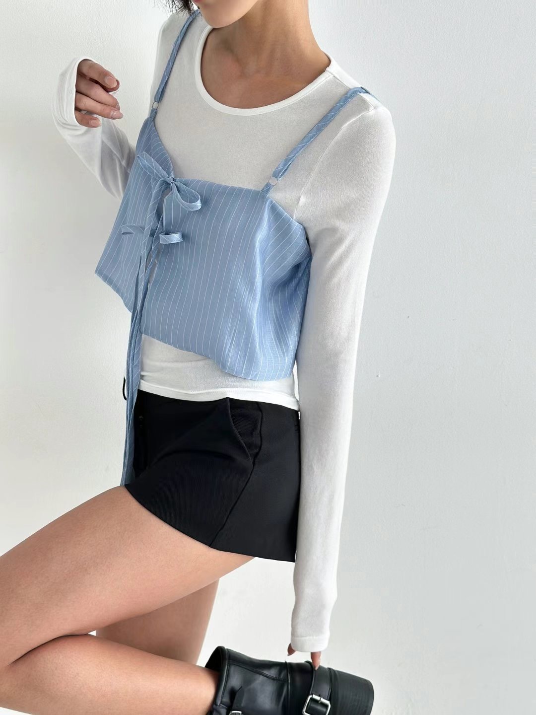 ALICE S CLOSET韓國直郵㊣女裝新品人氣吊帶背心兔子緊身ALICE S CLOSET吊帶/背心