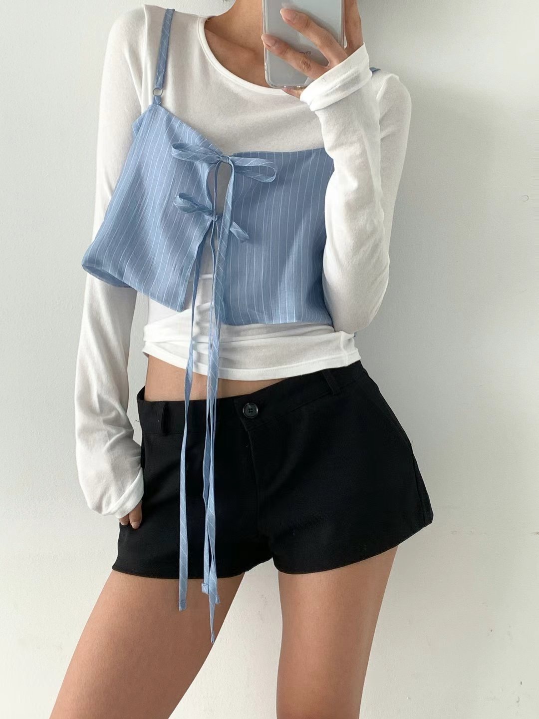 ALICE S CLOSET韓國直郵㊣女裝新品人氣吊帶背心兔子緊身ALICE S CLOSET吊帶/背心