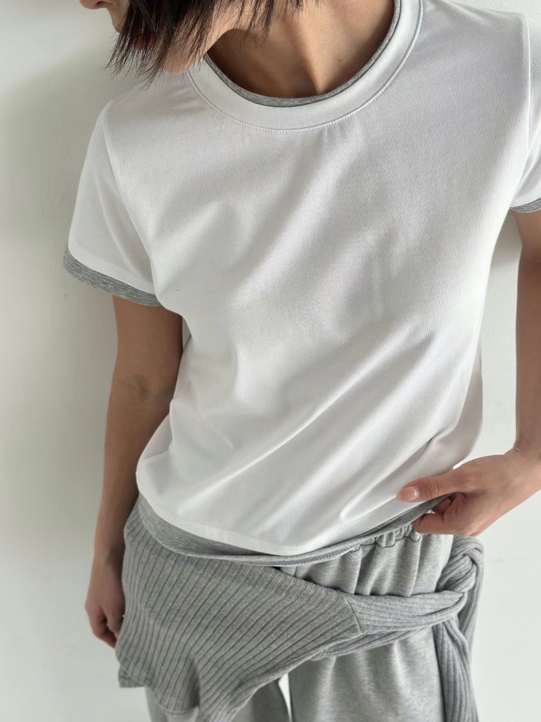 ALICE S CLOSET韓國直郵㊣東大門實拍女裝新款25春夏時尚T恤ALICE S CLOSETT恤