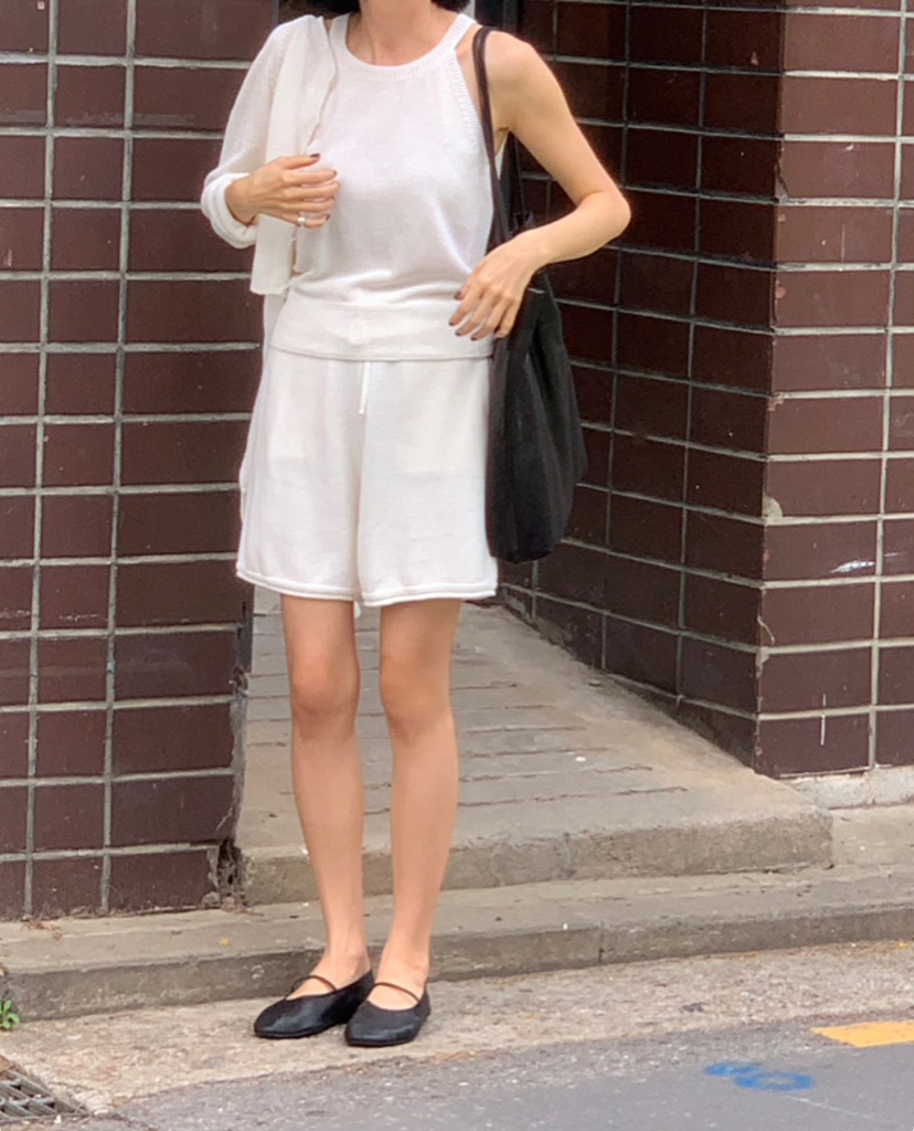 A Flan韓國㊣直郵東大門代購女裝新款推薦熱賣25春夏休閑短褲AFN/A Flan短褲