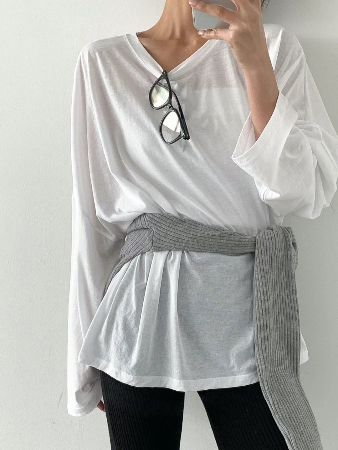 ALICE S CLOSET韓國㊣直郵東大門代購女裝新款推薦長袖T恤ALICE S CLOSET長袖T恤